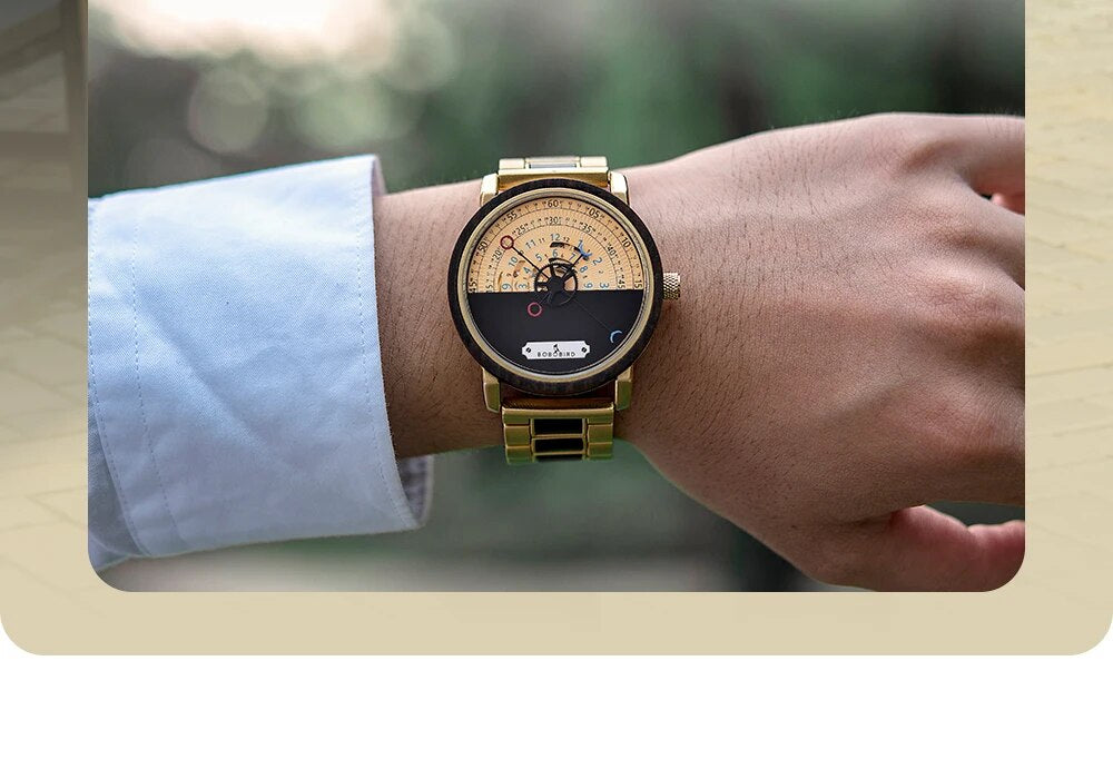 BOBO BIRD – montre mécanique automatique pour homme