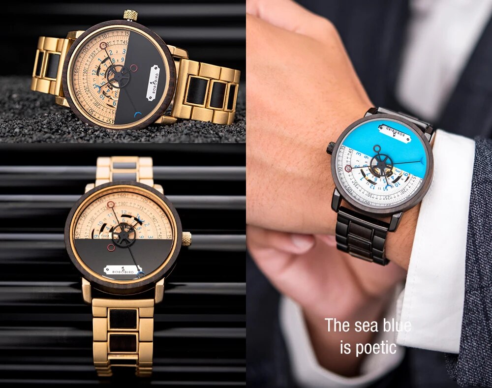 BOBO BIRD – montre mécanique automatique pour homme