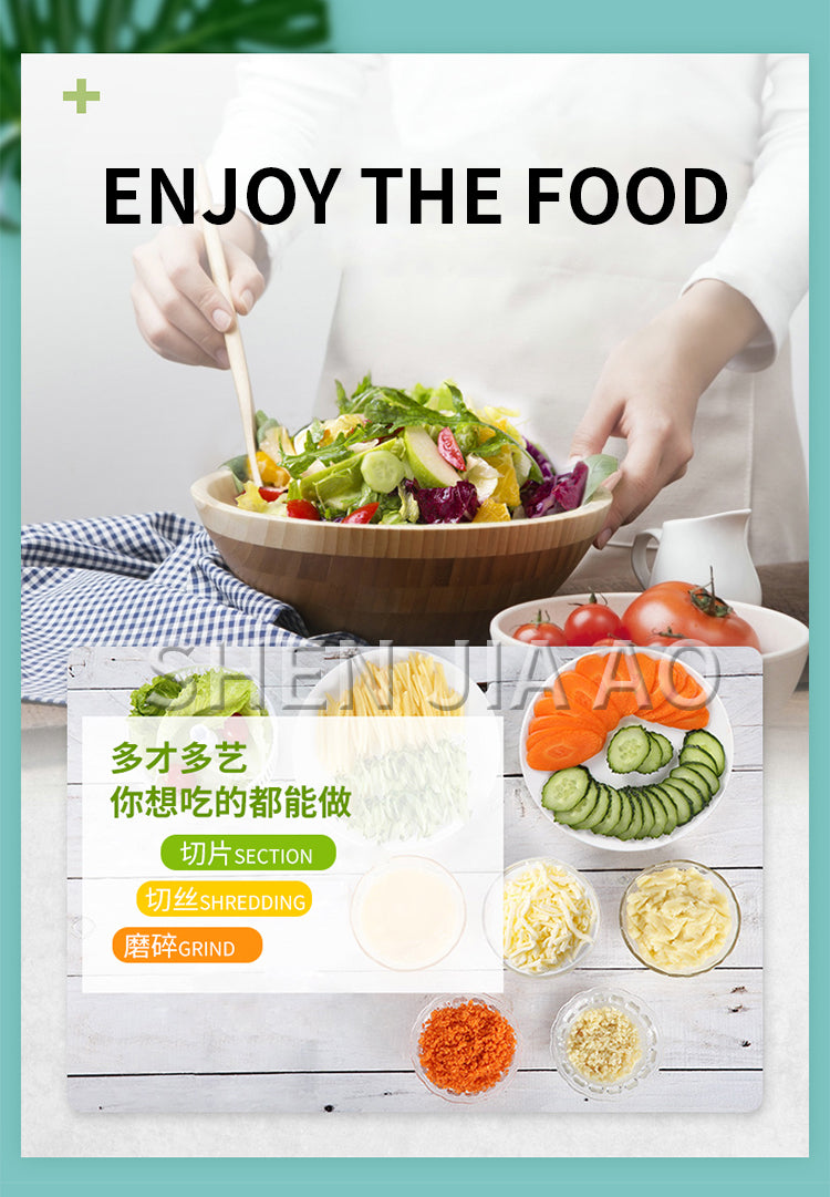 Coupe-légumes électrique automatique multifonction