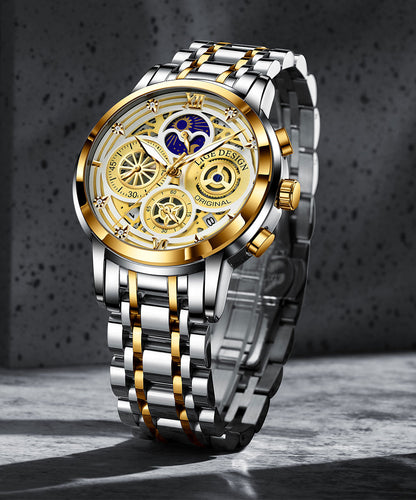 LIGE-Montre-bracelet de sport étanche pour homme