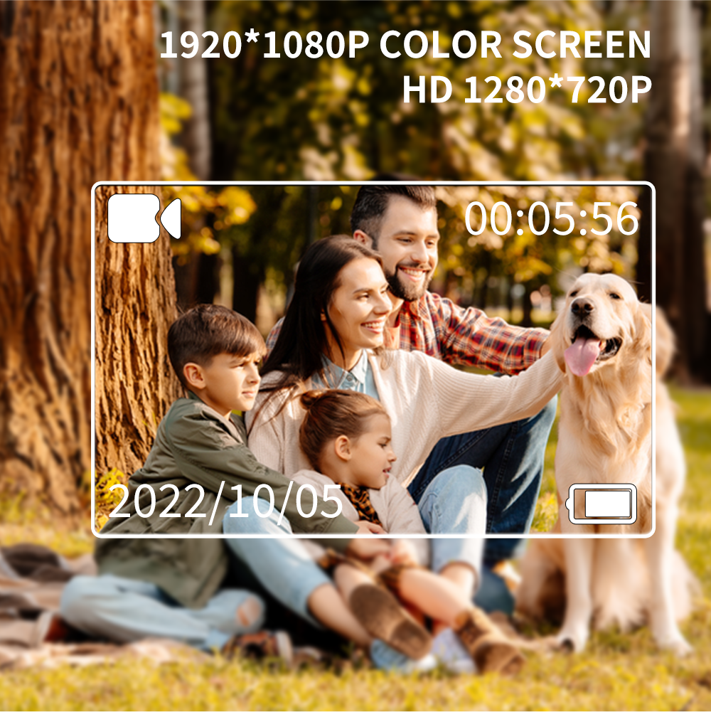 Caméra HD magnétique portable pour sports et cyclisme