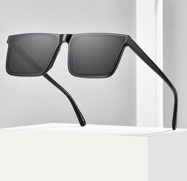 Nouvelles Lunettes de Soleil Hommes : Carrées, Élégantes, Anti-UV