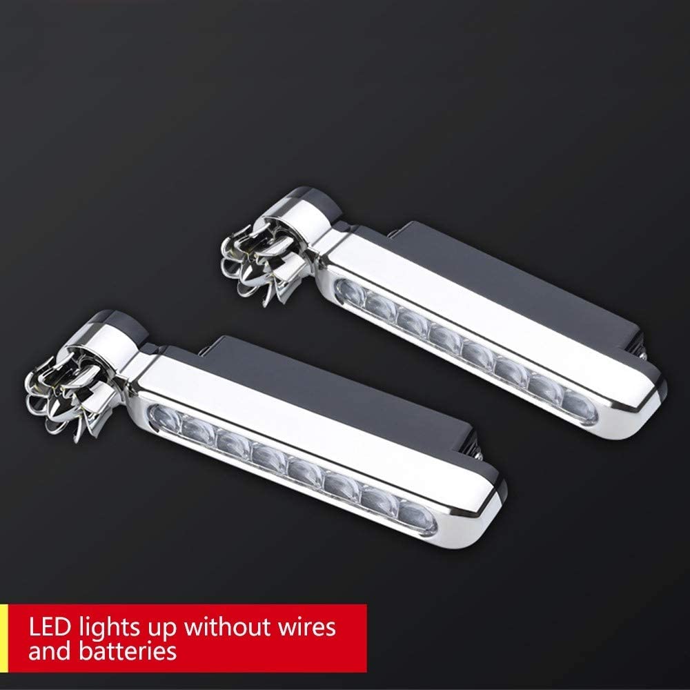 Éclairage de Voiture à Énergie Éolienne Universel avec LED