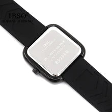 Montre à quartz en silicone étanche pour femme