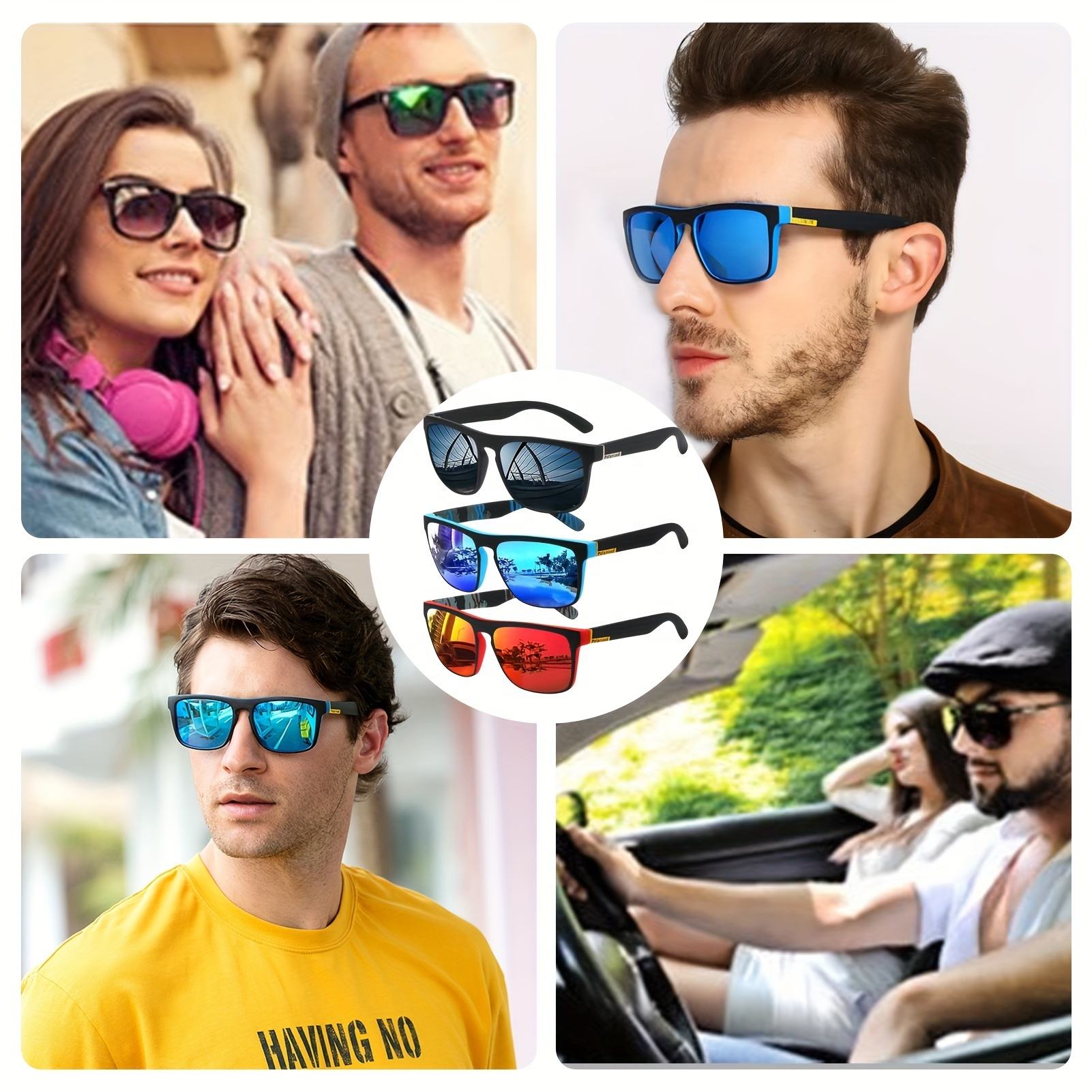 👓Lunettes de soleil  vintage pour hommes et femmes