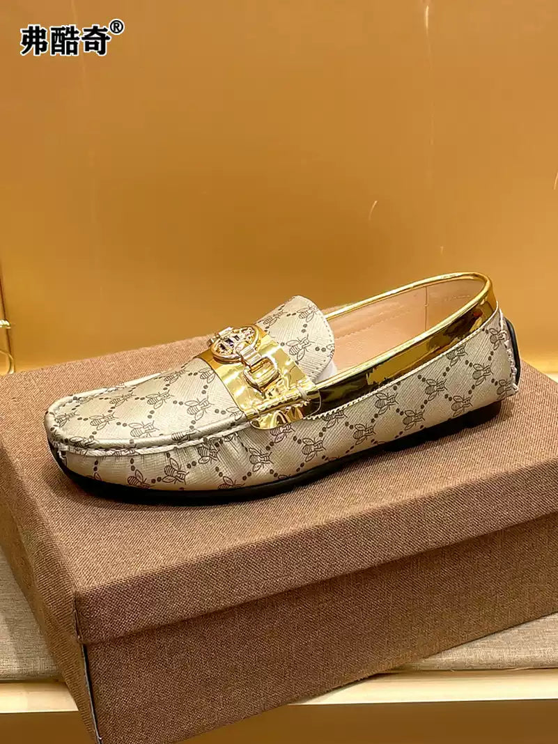 Chaussures en cuir véritable pour hommes