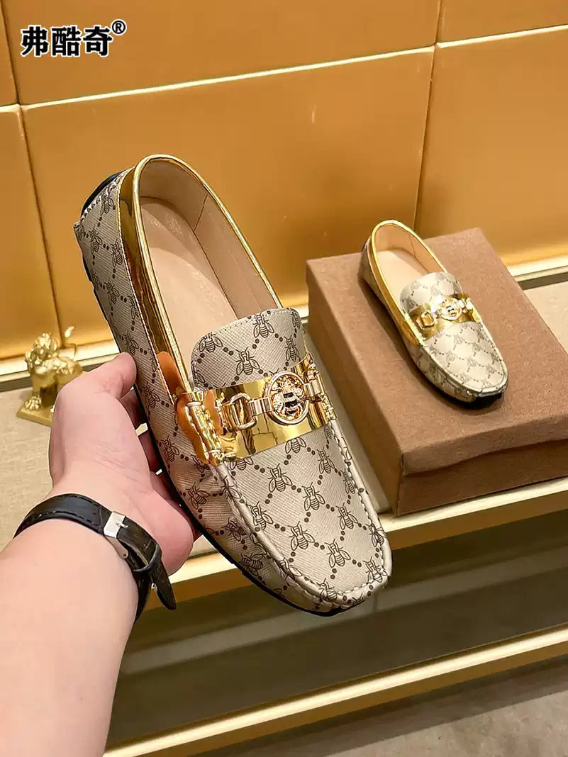 Chaussures en cuir véritable pour hommes