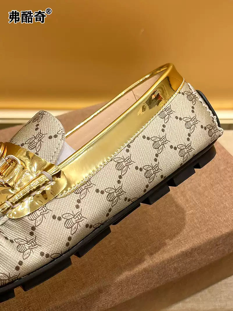 Chaussures en cuir véritable pour hommes