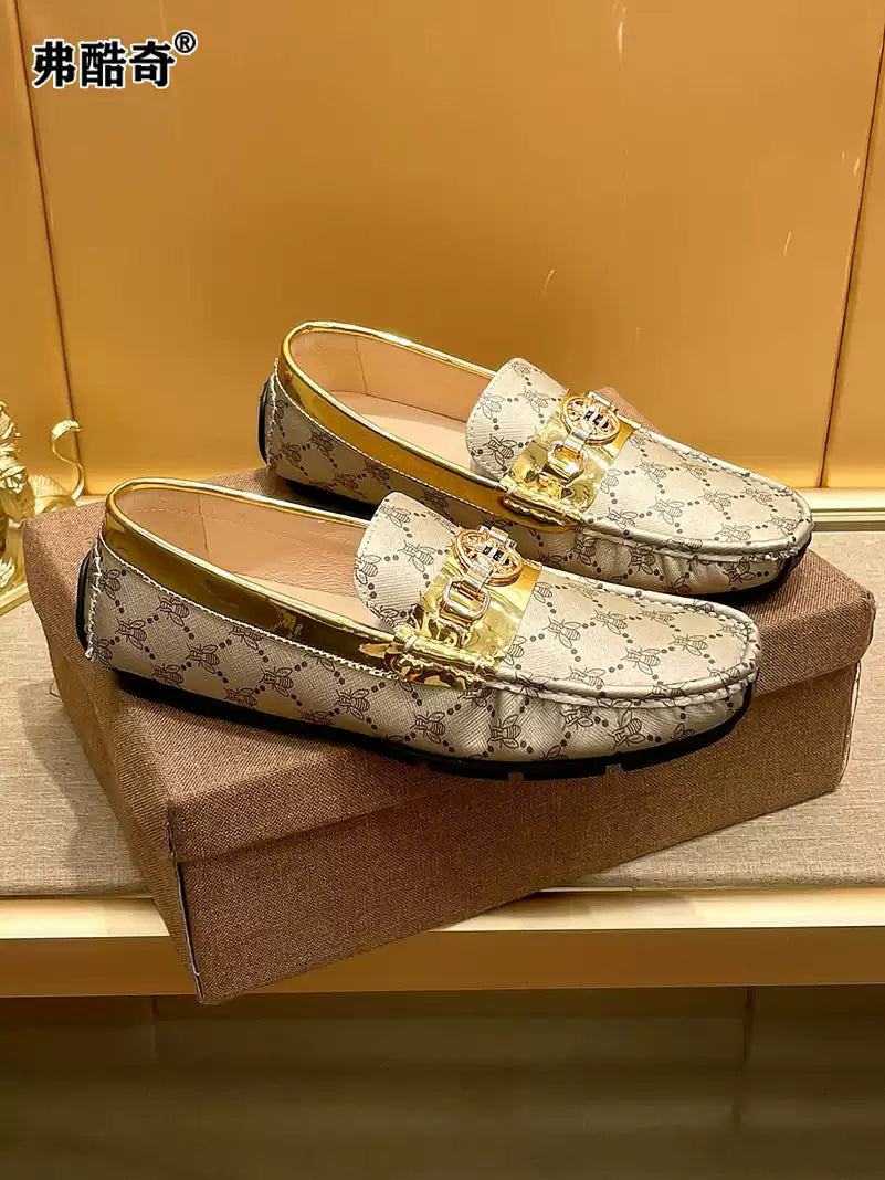 Chaussures en cuir véritable pour hommes