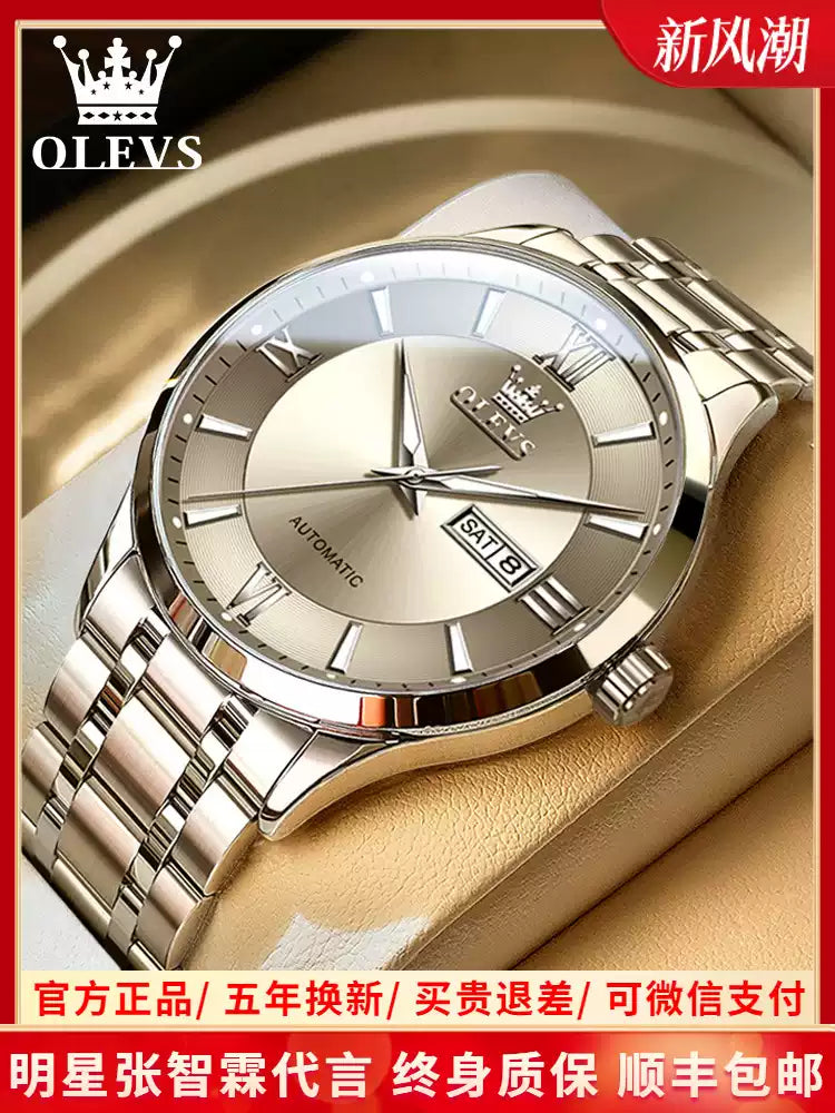 Montre mécanique suisse pour homme