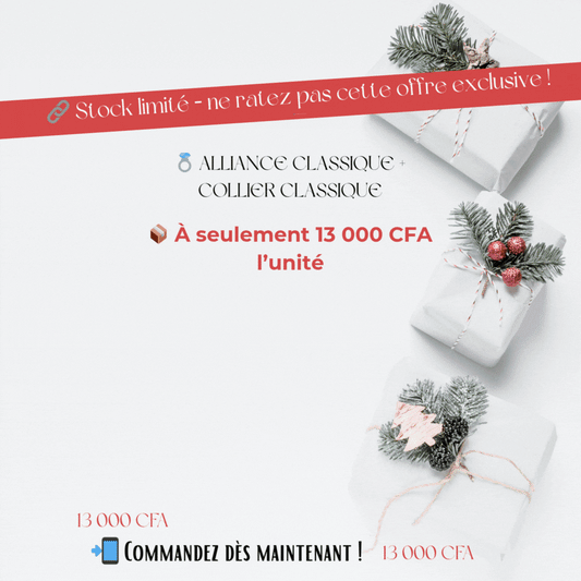 ✨Offre Spéciale Élégance: Alliance Classique|Collier Classique