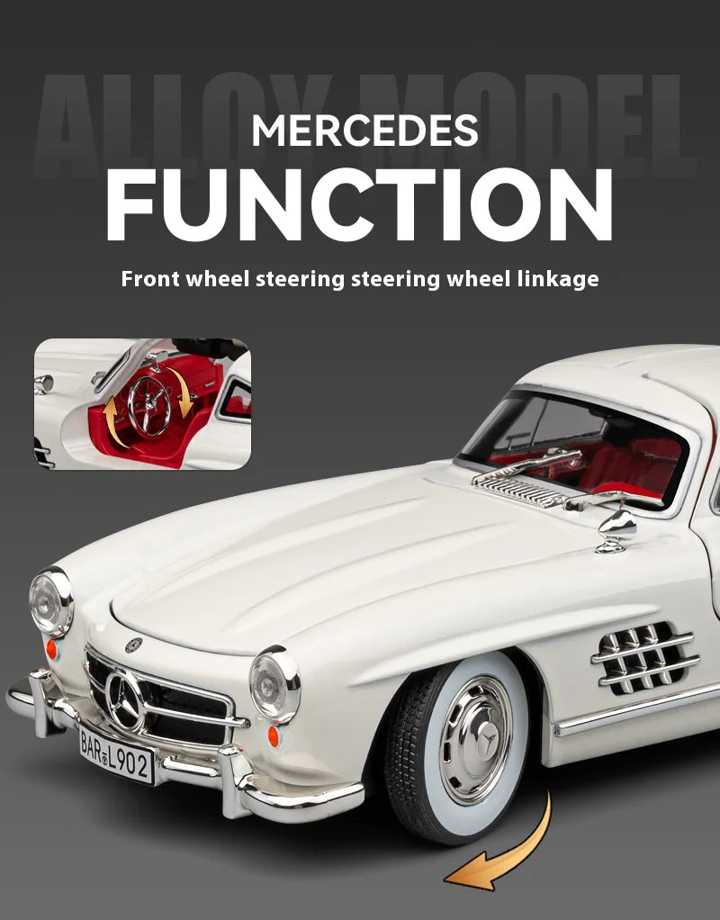 Mercedes-Benz 300SL 1936 - Modèle en Alliage 1:24