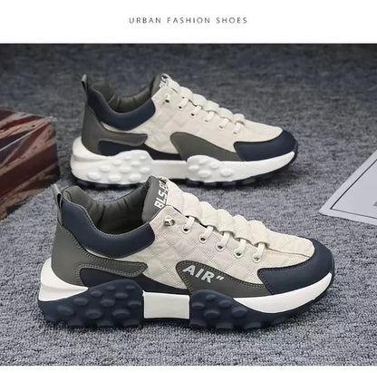 Chaussures de course Air Cross pour hommes, baskets de sport respirantes, en caoutchouc, décontractées