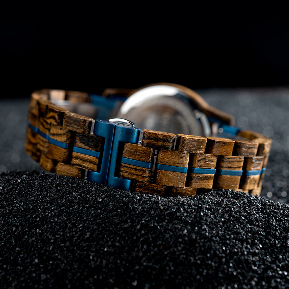 BOBOBIRD – montre-bracelet en bois pour hommes