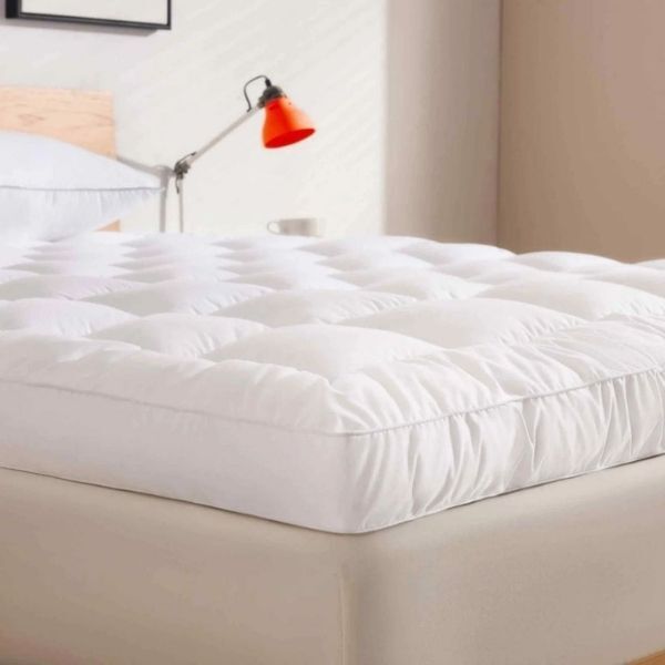 Housse de matelas Tatami matelassée douce avec 4 bandes élastiques
