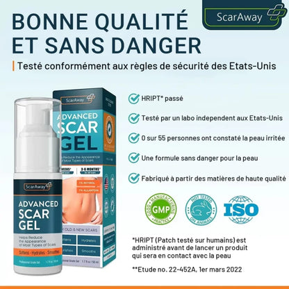 Crème pour l'Élimination des Cicatrices d'Acné