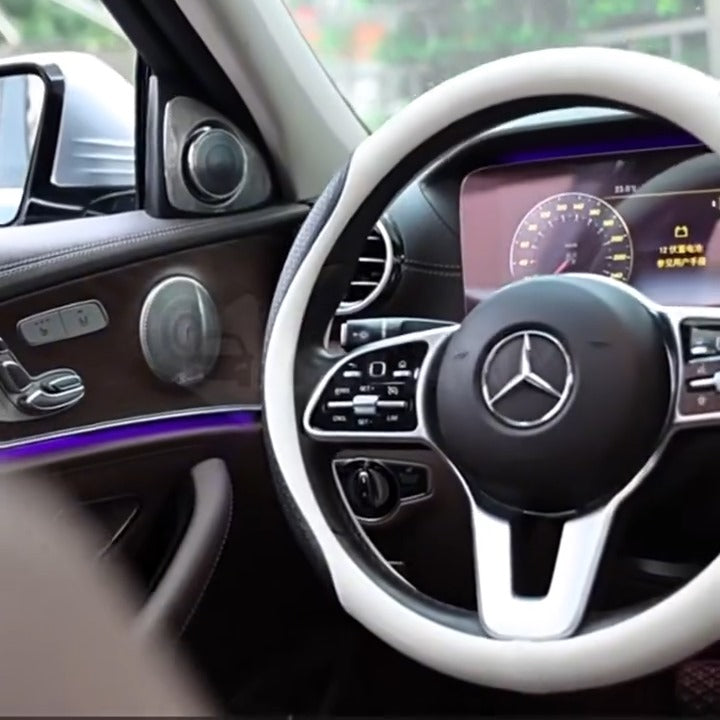 Housse de volant en cuir personnalisée