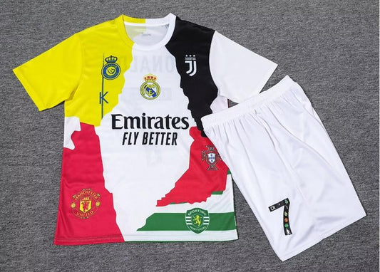 ⚽ Ensemble Foot Rétro Ronaldo – Style Légendaire, Confort Moderne