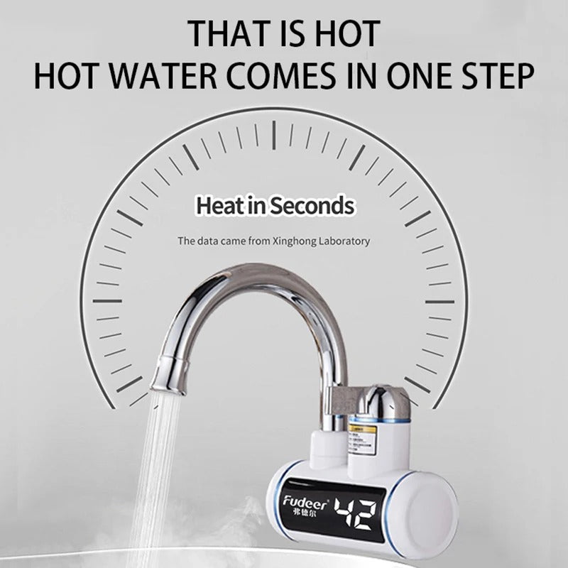 Chauffe-eau électriques instantanés sur le robinet