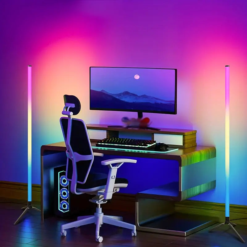 ✨Lumière d'angle LED moderne avec télécommande intelligente