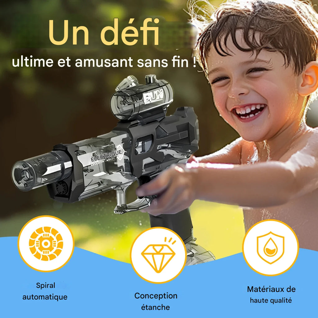 Pistolet à eau électrique à LED