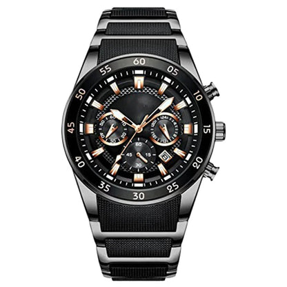 ✨Montre à quartz multifonctionnelle étanche pour hommes ✨