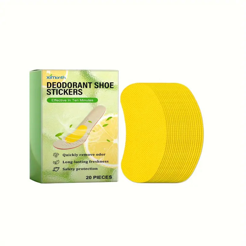 Autocollants désodorisants pour chaussures (20 pièces)