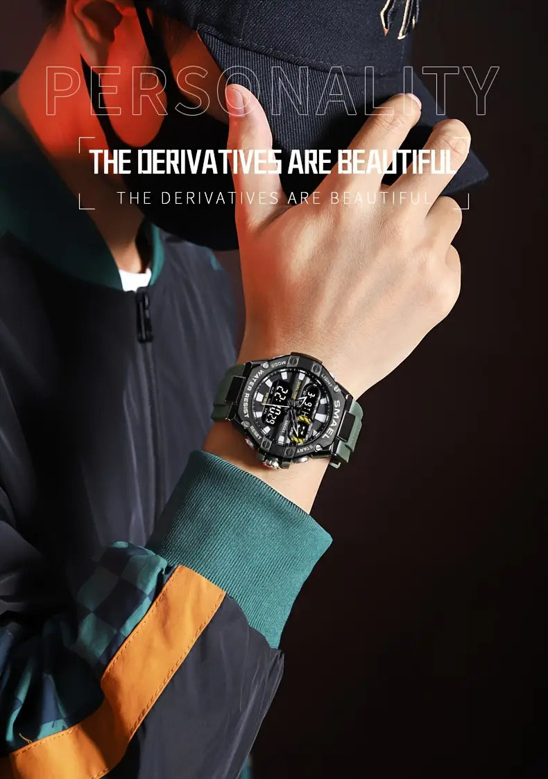 MONTRE NUMÉRIQUE MULTIFONCTION SMAEL