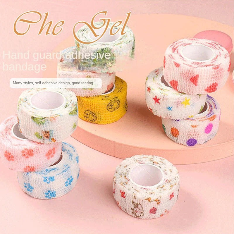 Bandages pour doigts, outils de vernis à ongles, couvre-doigts