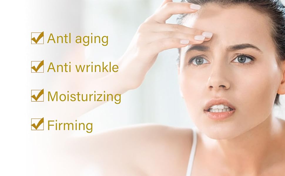 Crème hydratante anti-rides à l'acide hyaluronique, Lifting, raffermissant, Anti-vieillissement