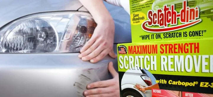 Dissolvant de rayures Scratch-dini pour voitures, motos, vélos de toutes tailles.
