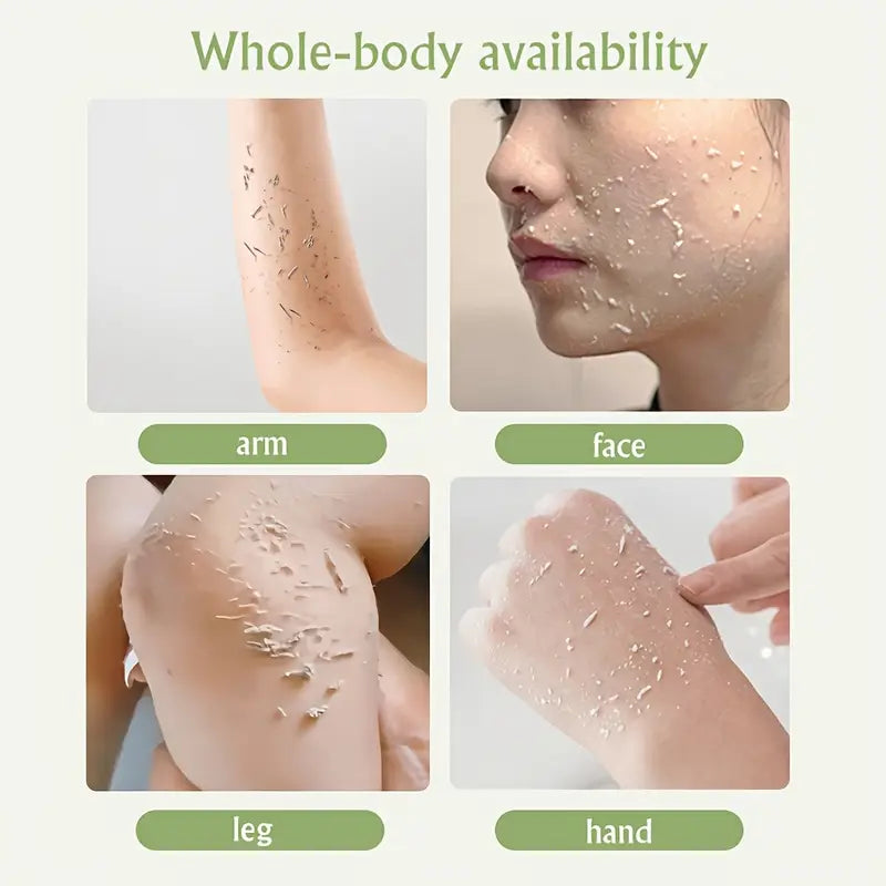 Gel exfoliant doux nettoyant et adoucissant en profondeur