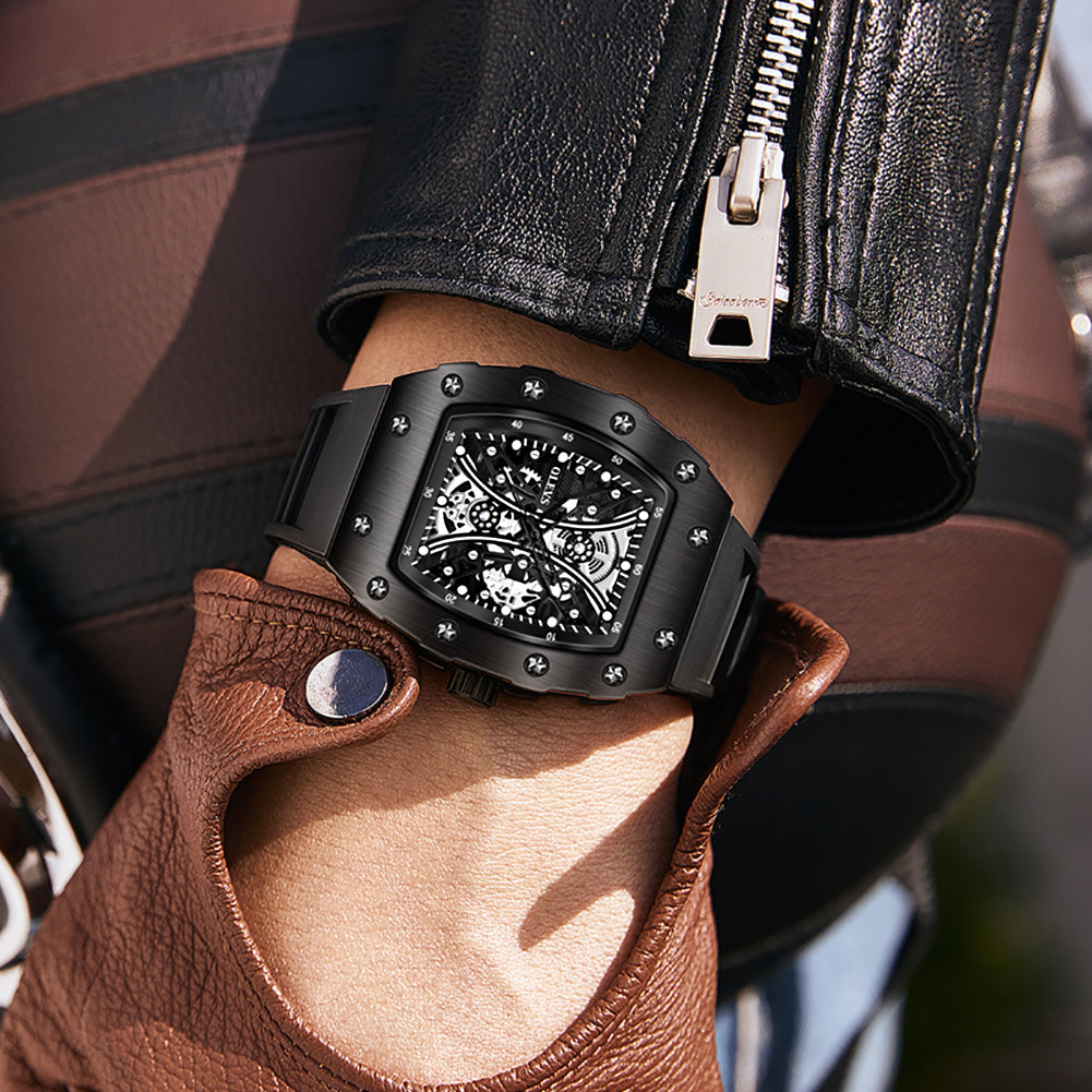 Montre Multifonction à Quartz Étanche et Lumineuse