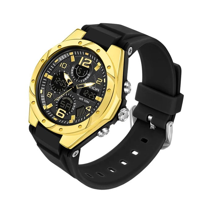 SANDA De Luxe Dames LED Numérique Sport Montre De Mode Casual