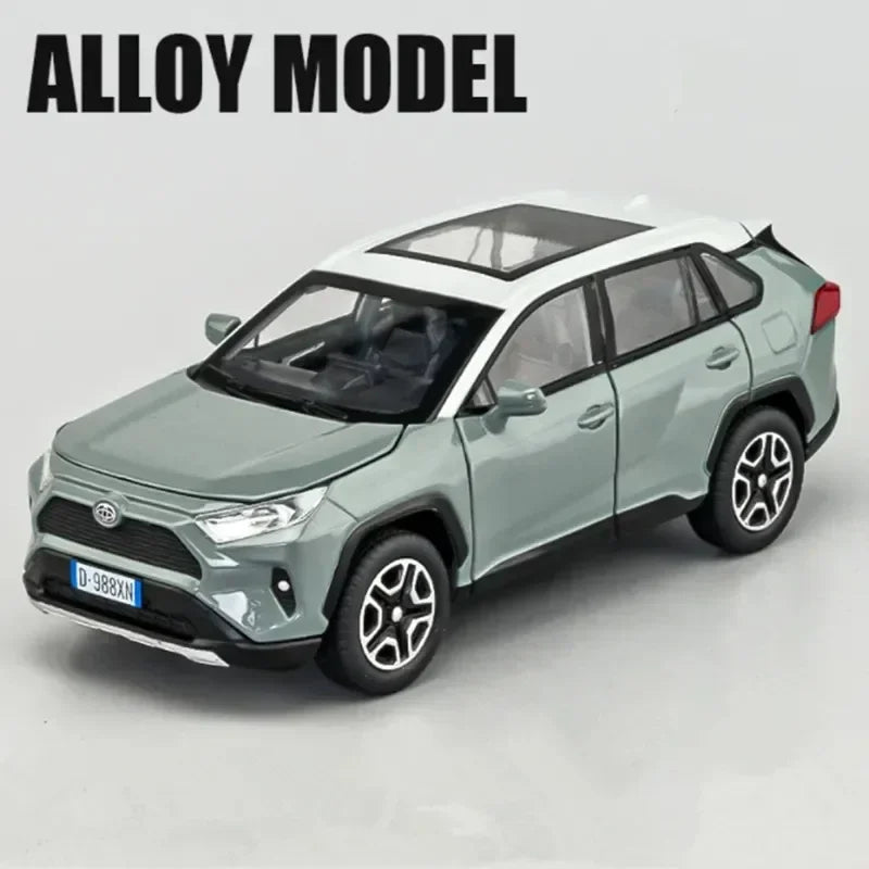 Modèle de voiture en alliage moulé sous pression – SUV RAV4, échelle 1:32