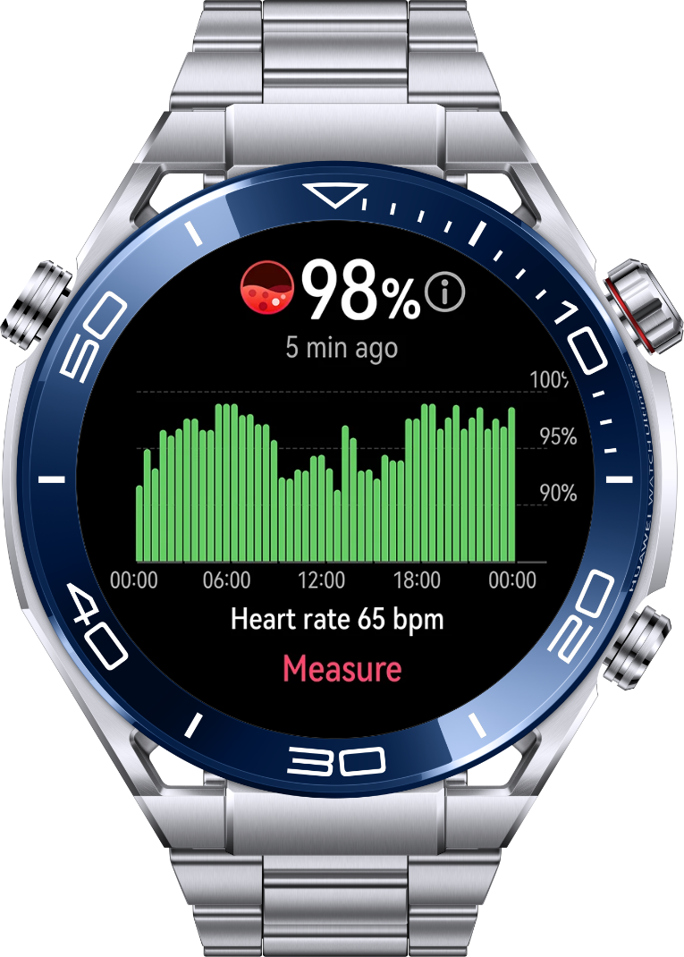 Montre intelligente étanche pour homme