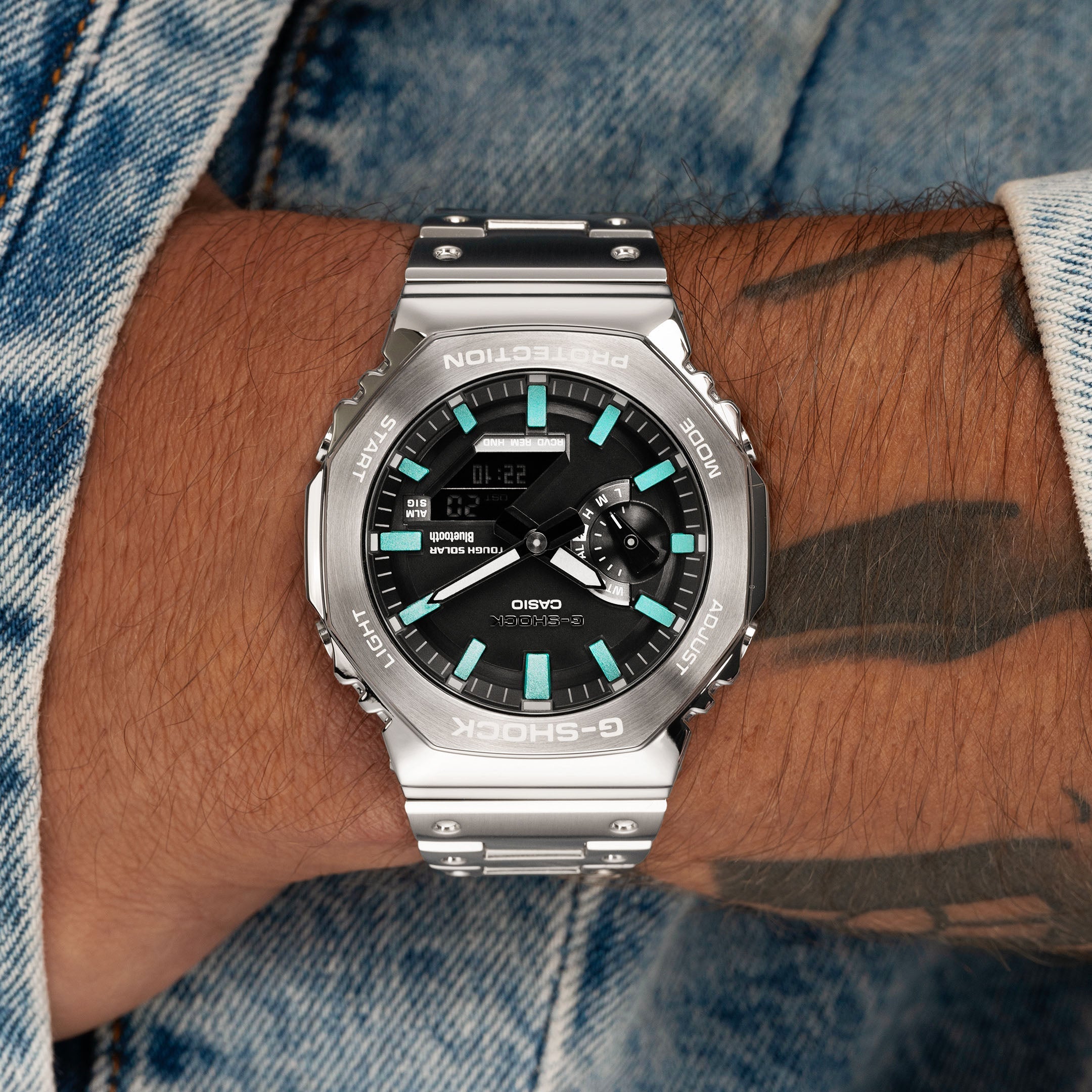 Montre CasiOak Full Metal Tiffany