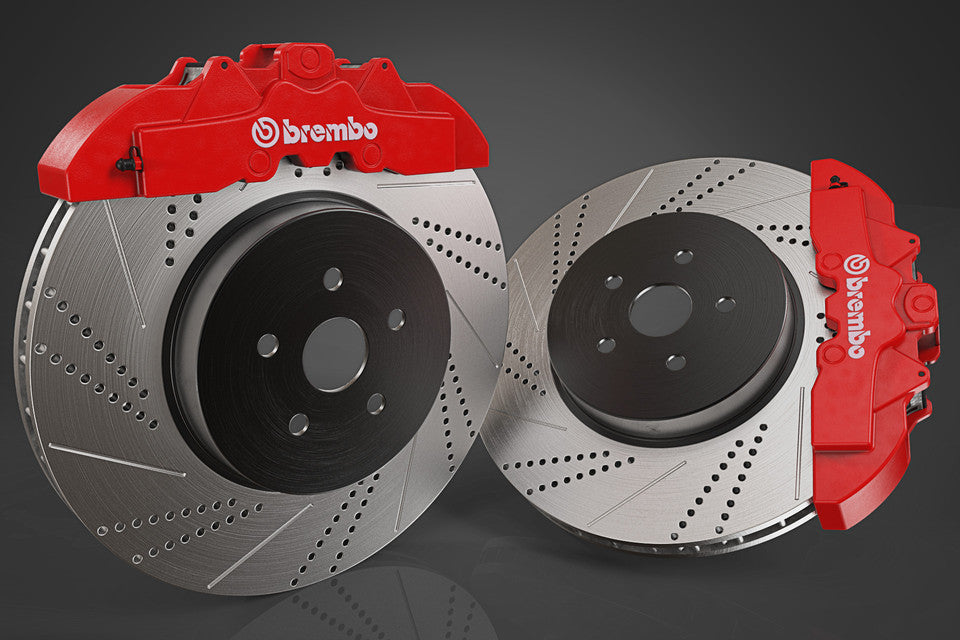 🔥 Cache-Étriers de Frein "Brembo" – Look Sport et Haute Résistance 🔥