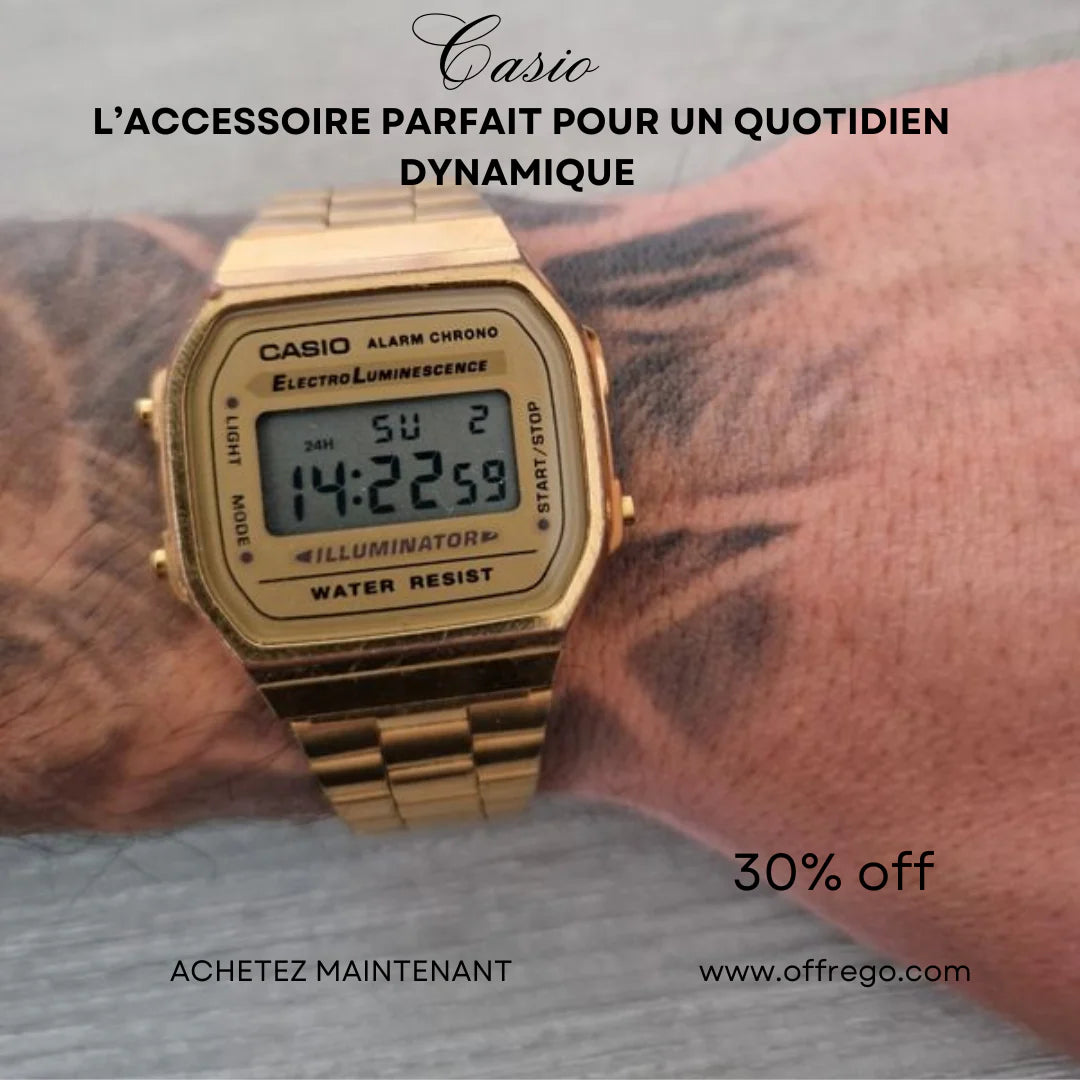 deux modèles exceptionnels :montre mécanique|Casio Unisexe