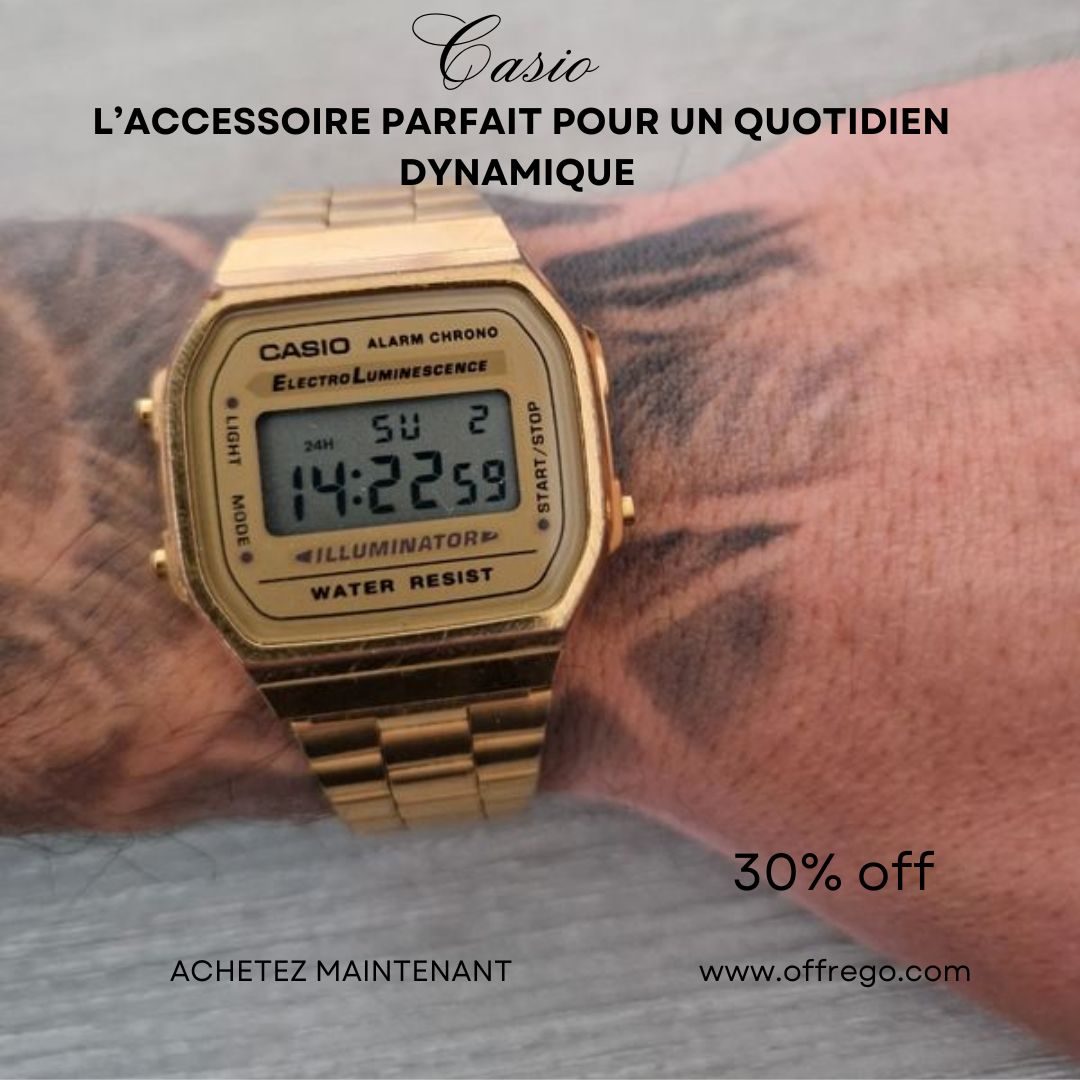 🎉Offre exclusive dans notre magasin ! 🎉Casio Unisexe Numérique Quartz