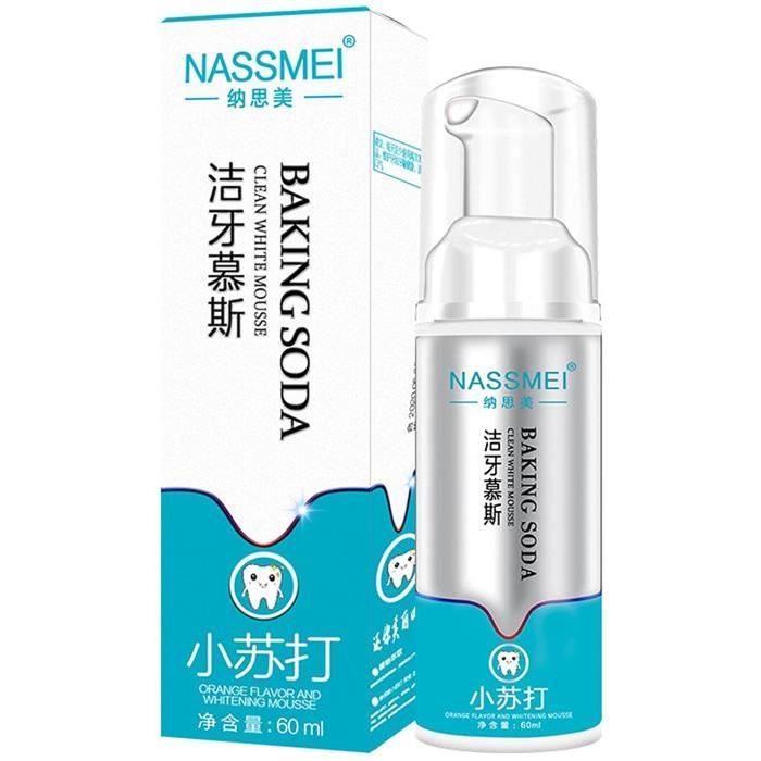 Dentifrice mousse nettoyante en profondeur