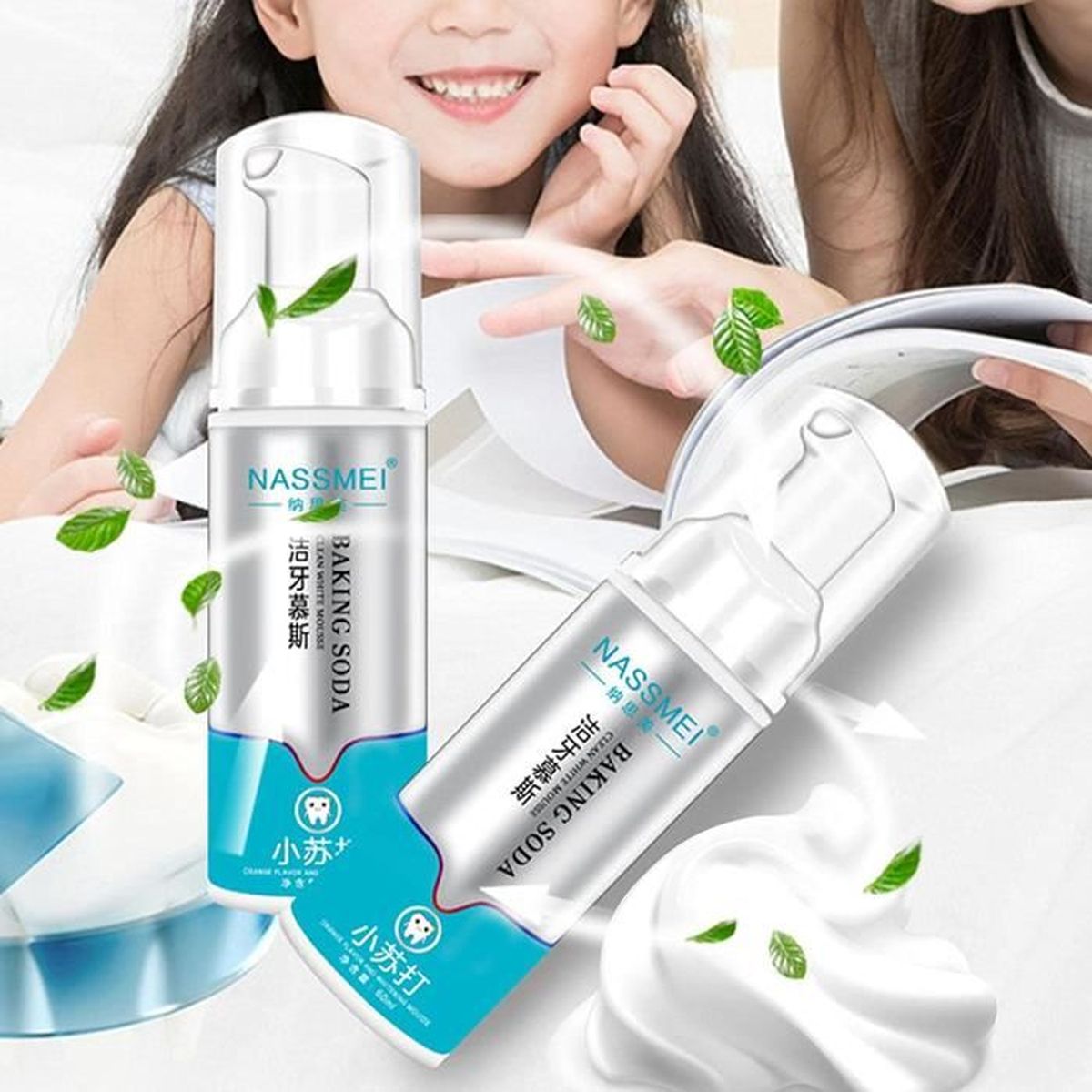 Dentifrice mousse nettoyante en profondeur