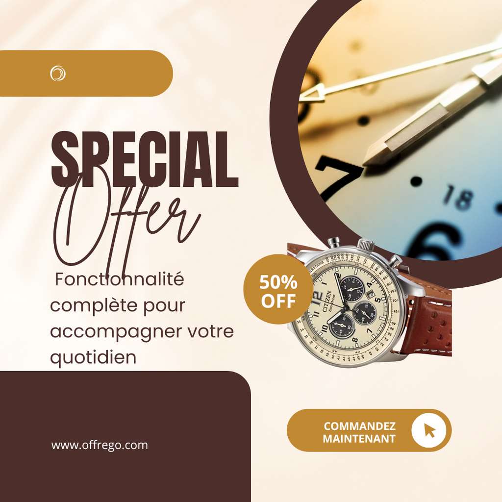 montre  Chronographe Quartz pour Homme