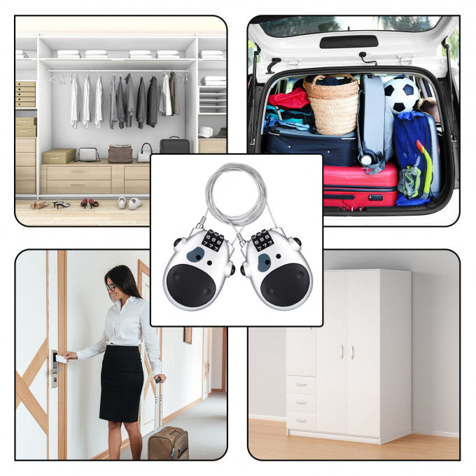 Câble antivol télescopique