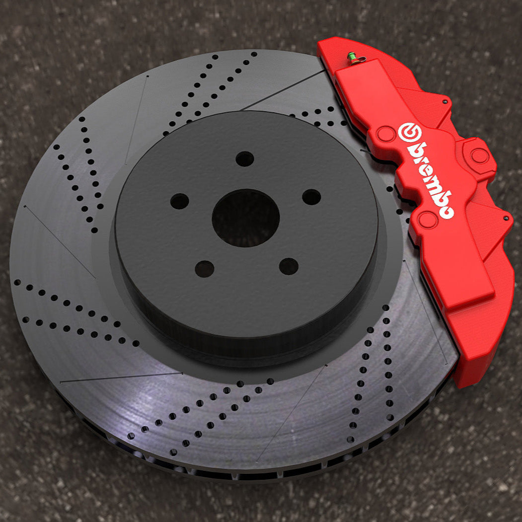 🔥 Cache-Étriers de Frein "Brembo" – Look Sport et Haute Résistance 🔥