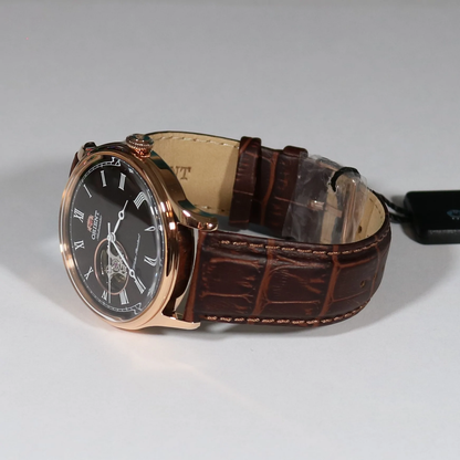 Montre Orient Classic Automatique Analogique pour Homme Cadran Marron