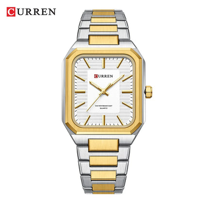 ✨Montre à quartz tendance pour homme CURREN 8457 avec bracelet en acier✨