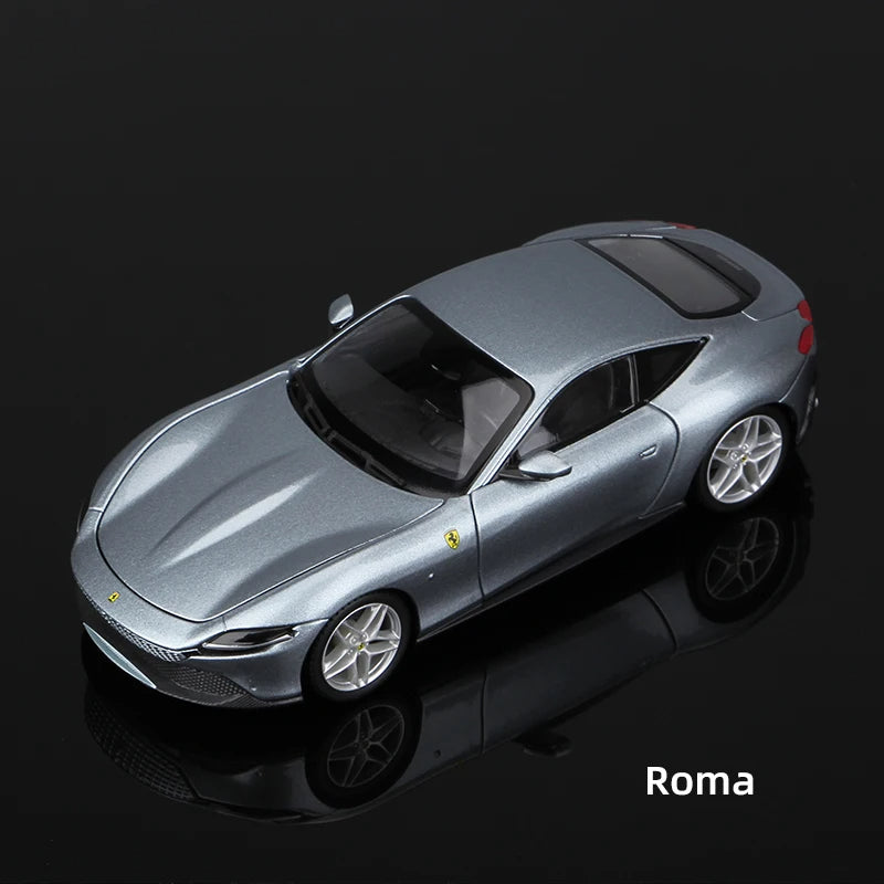 Bburago – Modèle réduit Ferrari Roma en alliage moulé sous pression, échelle 1:24