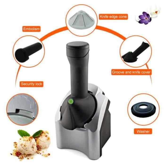 Machine à crème glacée aux Fruits surgelés pour Le Yaourt