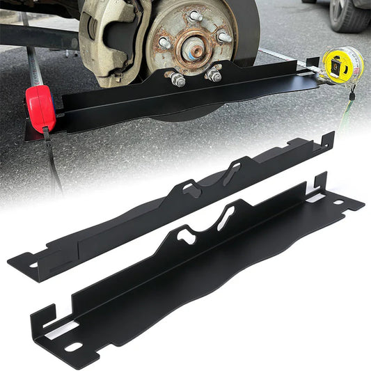 🔩Plaque d'alignement de roues en acier inoxydable